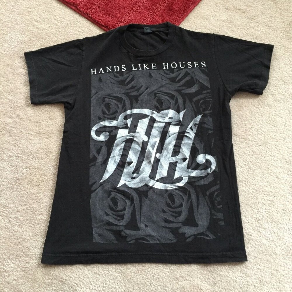 Hands Like Houses T-Shirt Size S Graphic Band Tee Post-Hardcore Rock Australian